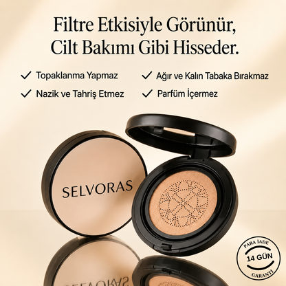 Air Cushion Fondöten | Doğal Işıltılı Görünüm