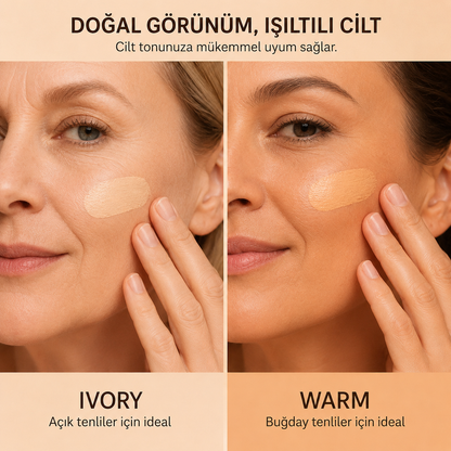 Air Cushion Fondöten | Doğal Işıltılı Görünüm